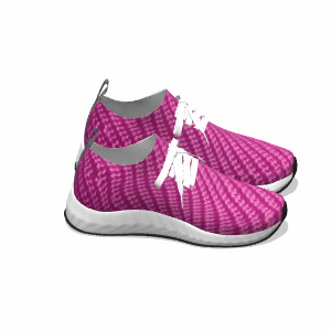 Hot Pink Woven Straw