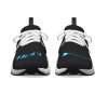 His in Black Wedding Sneakers