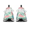 Pink and Teal Leaf